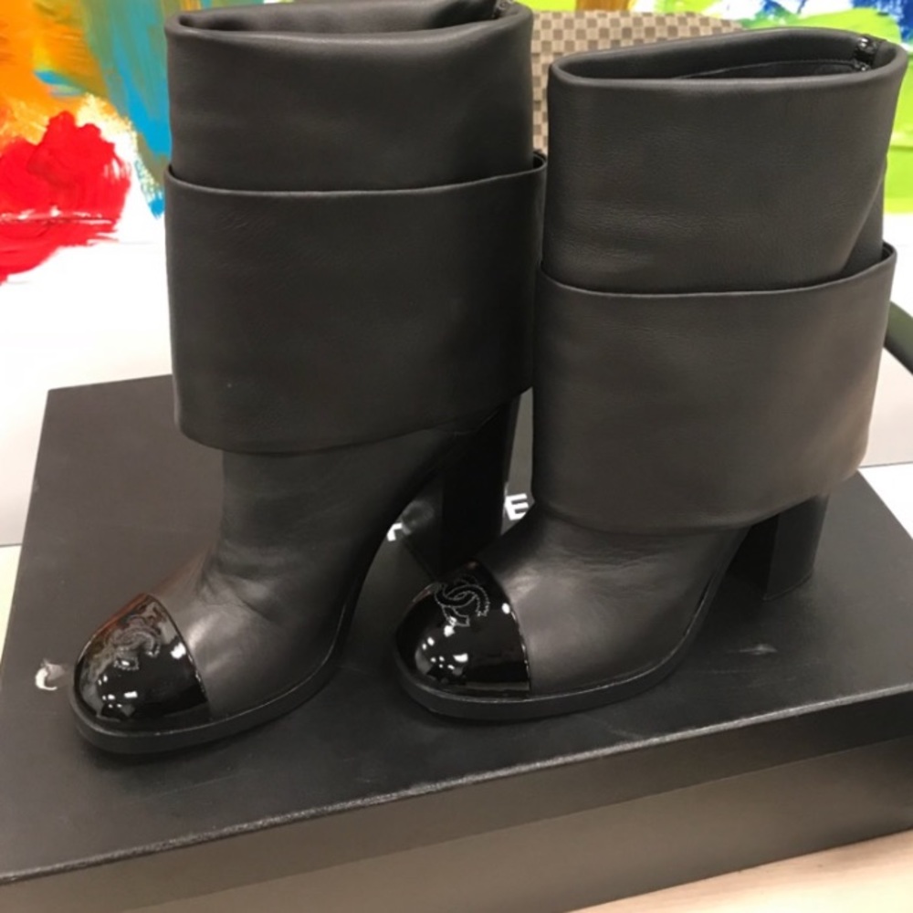 Cuffed Chanel Boot